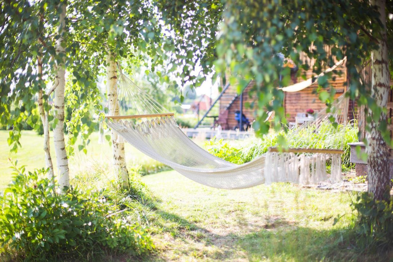 Ferienwohnung Gosciniec Szuwary Krutyń Exterior foto