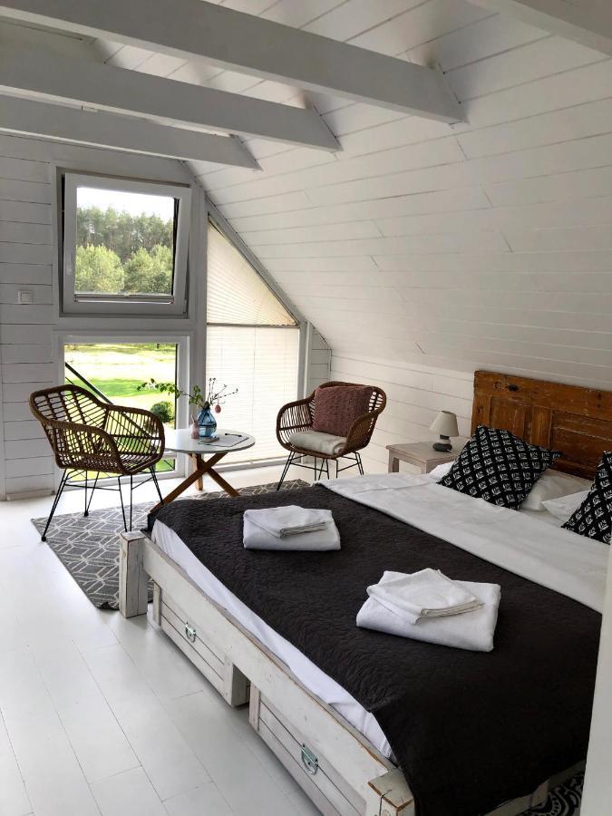 Ferienwohnung Gosciniec Szuwary Krutyń Exterior foto